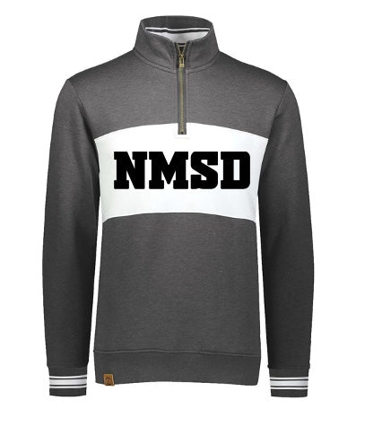 Fleece Colorblocked Quarter-Zip Sweatshirt - NMSD