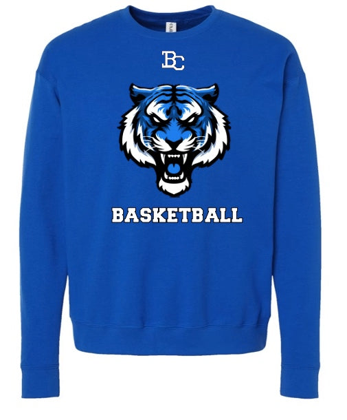 BC Tiger Basketball Crewneck - Youth (Custom)