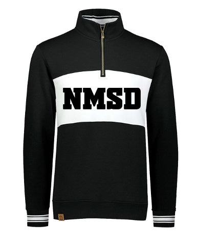 Fleece Colorblocked Quarter-Zip Sweatshirt - NMSD
