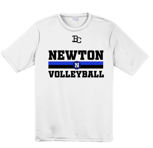 BC Dri-Fit Shirt - Tigers Volleyball 2.0 (White)